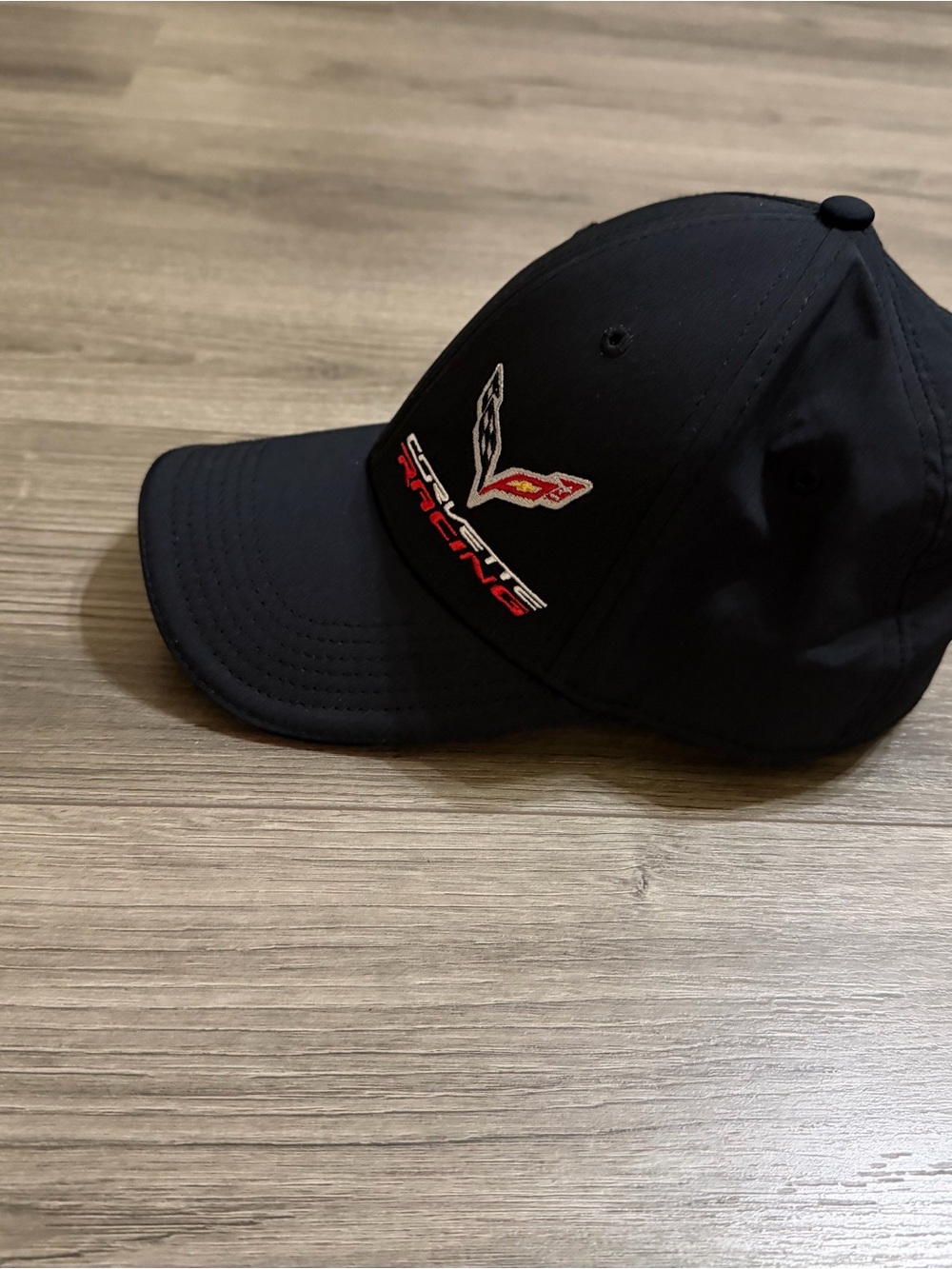 Corvette Racing Black Embroidered Performance Cap - Picture 3 of 8